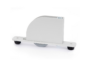 Ruota per Letti Blind F con Freno Portata kg.150 Unidirezionale da Incasso Grigio+Gomma Grigia a U mm.22 |Stampmatic